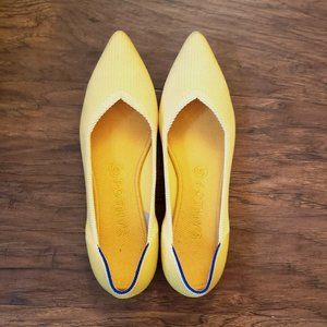 Rothys Point Sz 9 Yellow